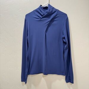 Lululemon Ethereal Long Sleeve In Gatsby Blue Women's 8/10* Base Layer
